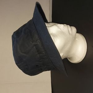 Mizen head bucket hat, dark blue, cotton (oil skin type), made Ireland 🇮🇪, lrg